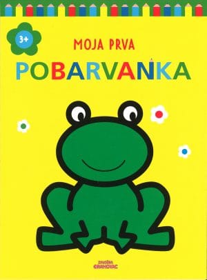 Moja prva pobarvanka, 3+ (žaba)