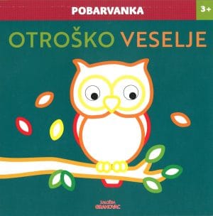 Pobarvanka, Otroško veselje, 3+ (sova)