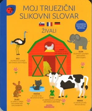 Moj trijezični slikovni slovar, Živali, SLO-FRA-NEM