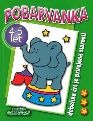 Pobarvanka, 4-5 let