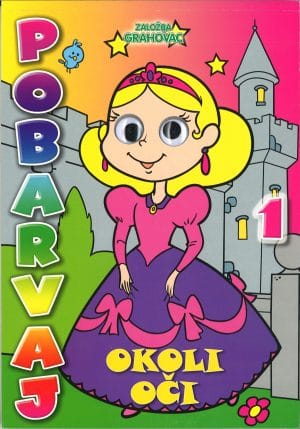 Obarvaj okoli oči 1