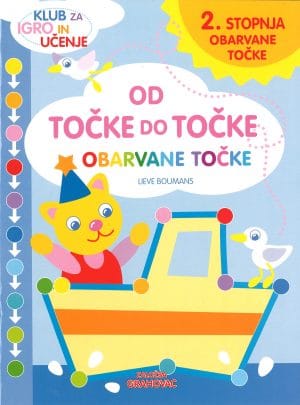 Klub za igro in učenje: Od točke do točke, 2. stopnja, Obarvane točke