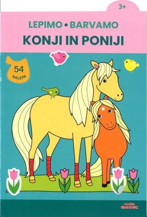 Lepimo, barvamo: Konji in poniji