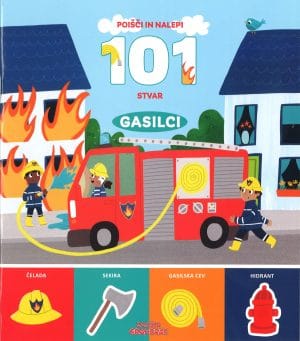 Poišči in nalepi 101 stvar, Gasilci