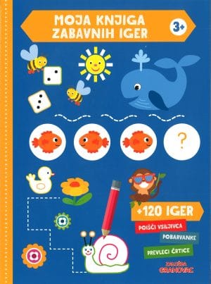 Moja knjiga zabavnih iger 3+