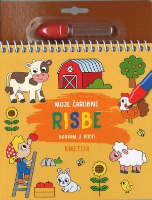 Moje čarobne risbe (barvam z vodo), Kmetija