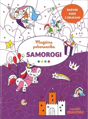 Magična pobarvanka, Samorogi