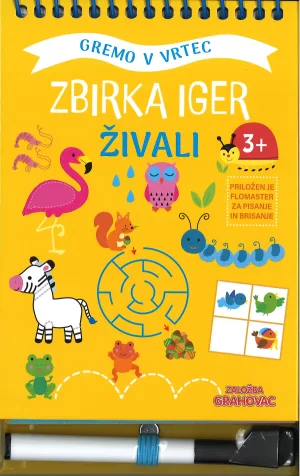 Gremo v vrtec, Zbirka iger, Živali, 3+