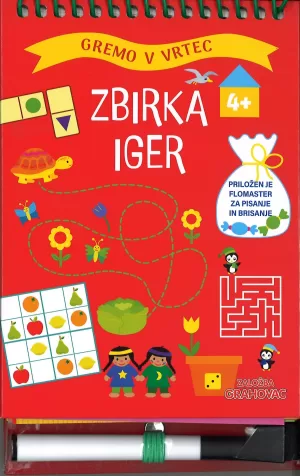 Gremo vrtec, Zbirka iger, 4+
