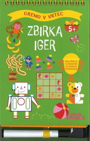 Gremo vrtec, Zbirka iger, 5+