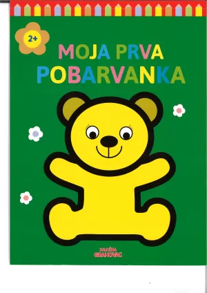 Moja prva pobarvanka 2+ (medo)