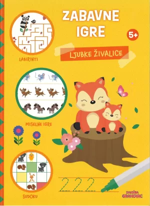 Zabavne igre, Ljubke živalice, 5+
