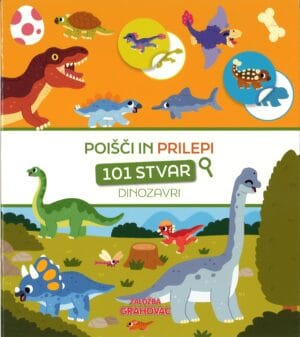 Poišči in prilepi 101 stvar, Dinozavri