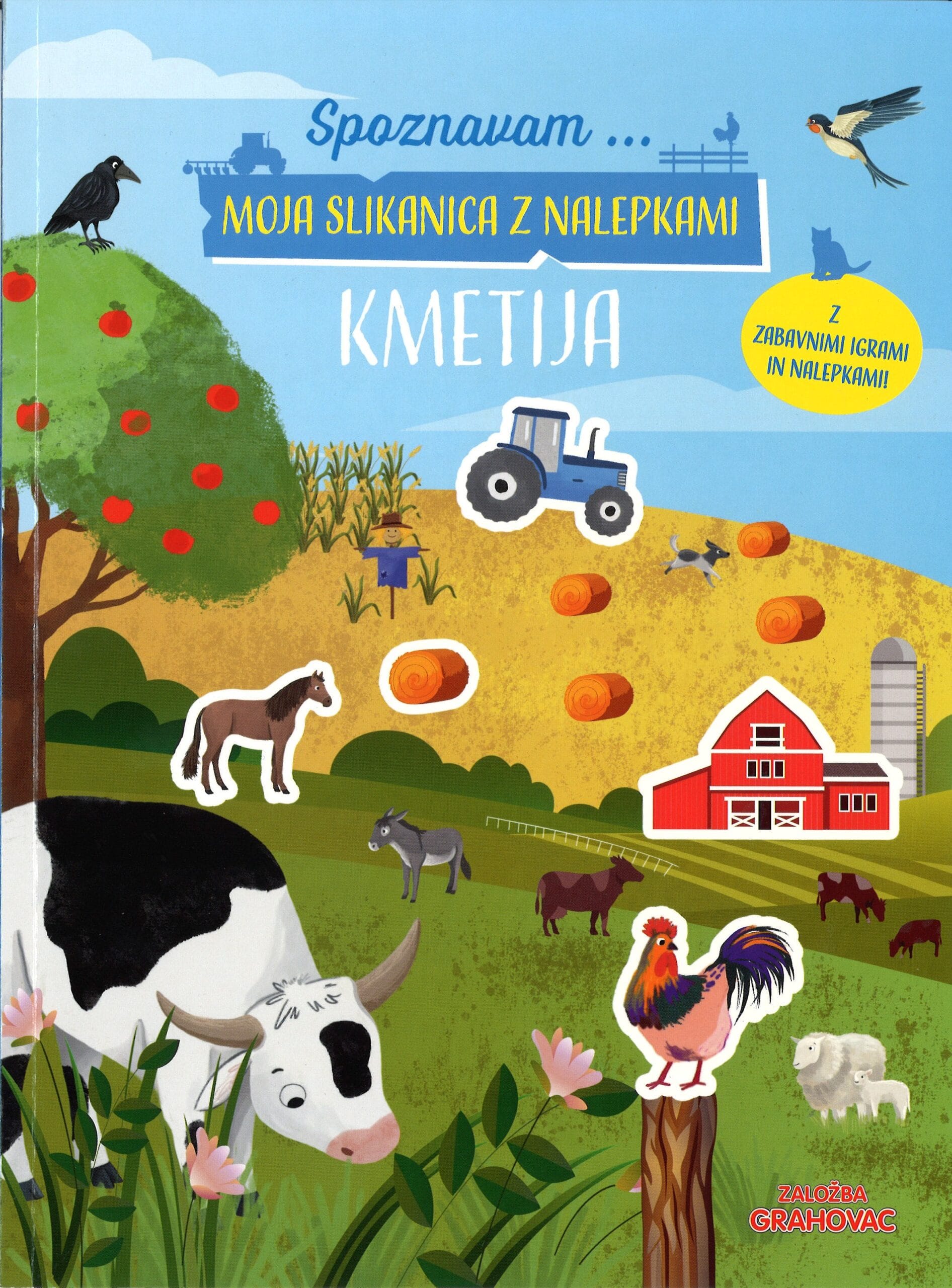 Moja slikanica z nalepkami, Kmetija