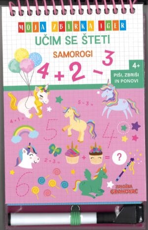 Moja zbirka iger, Učim se šteti, Samorogi, 4+