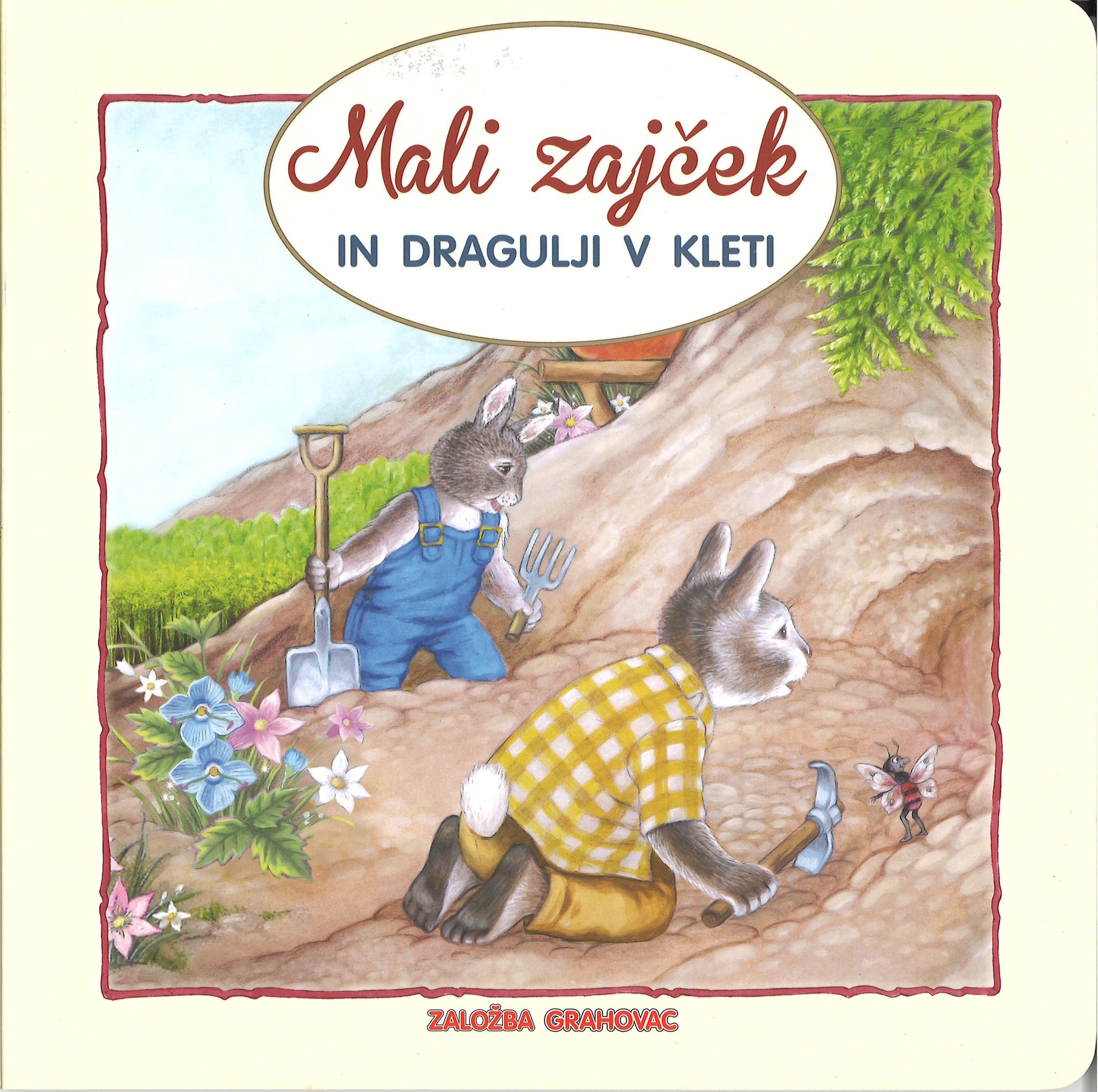 Mali zajček in dragulji v kleti