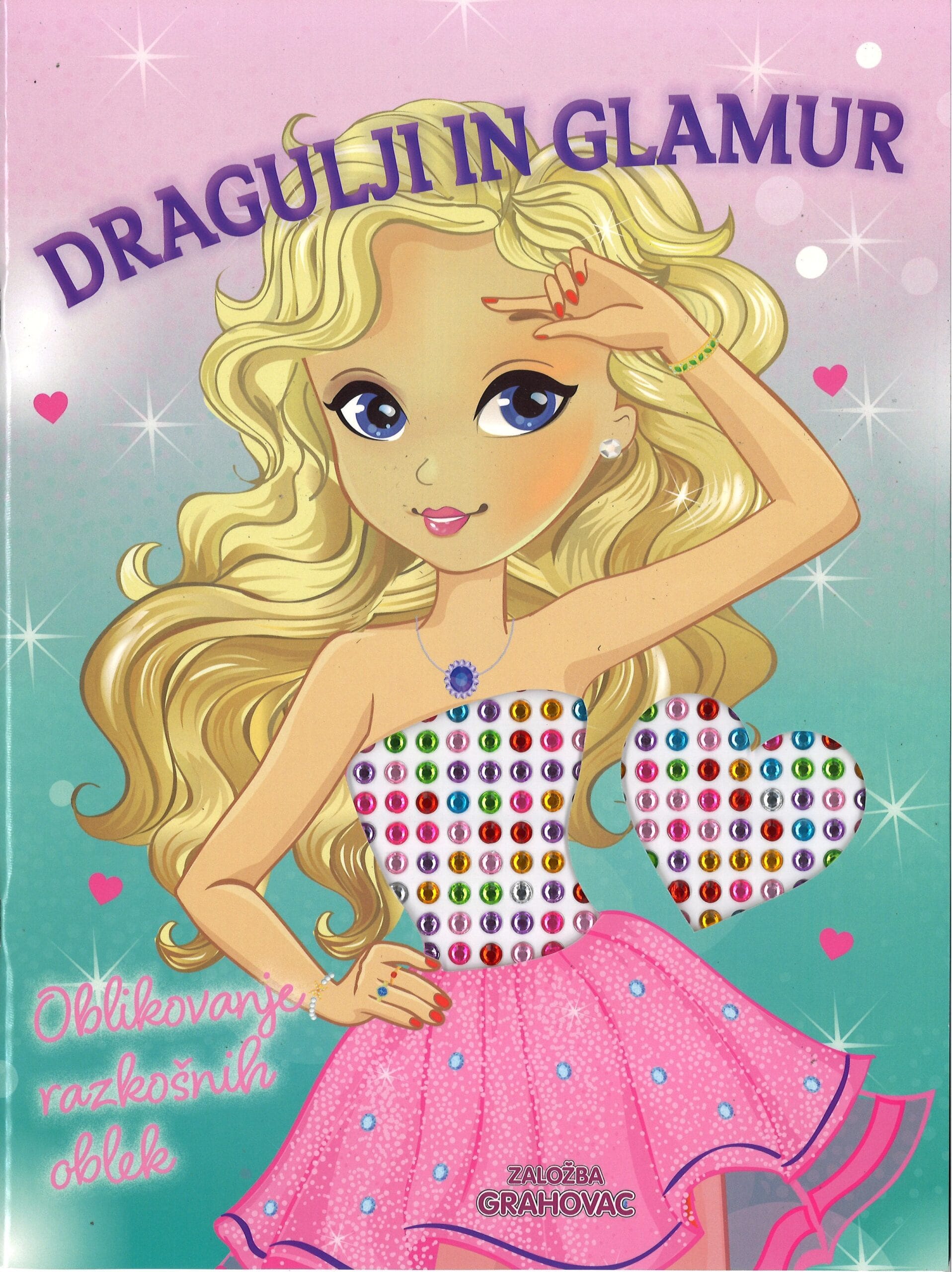 Dragulji in glamur, Oblikovanje razkošnih oblek