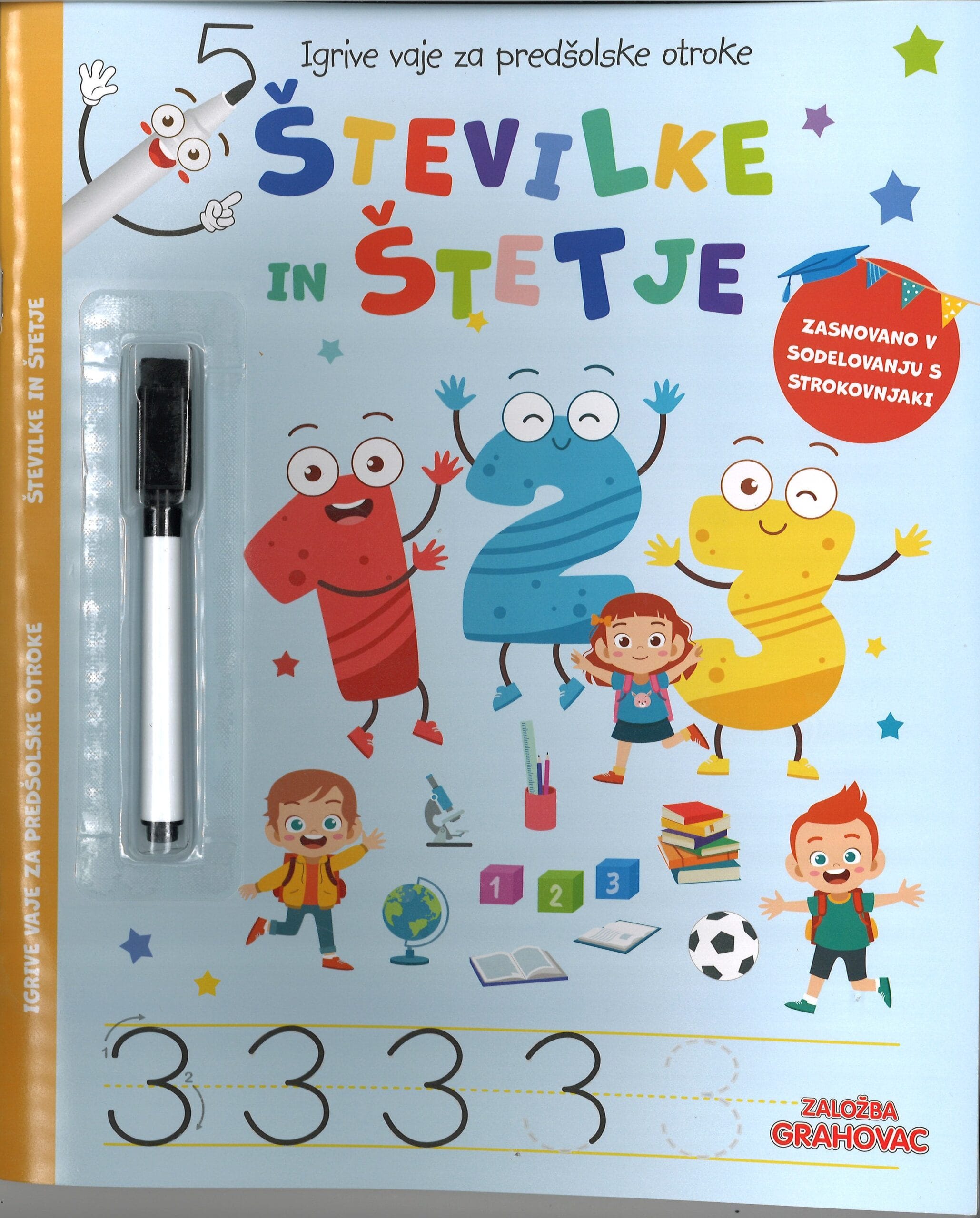 Igrive vaje za predšolske otroke, Številke in štetje
