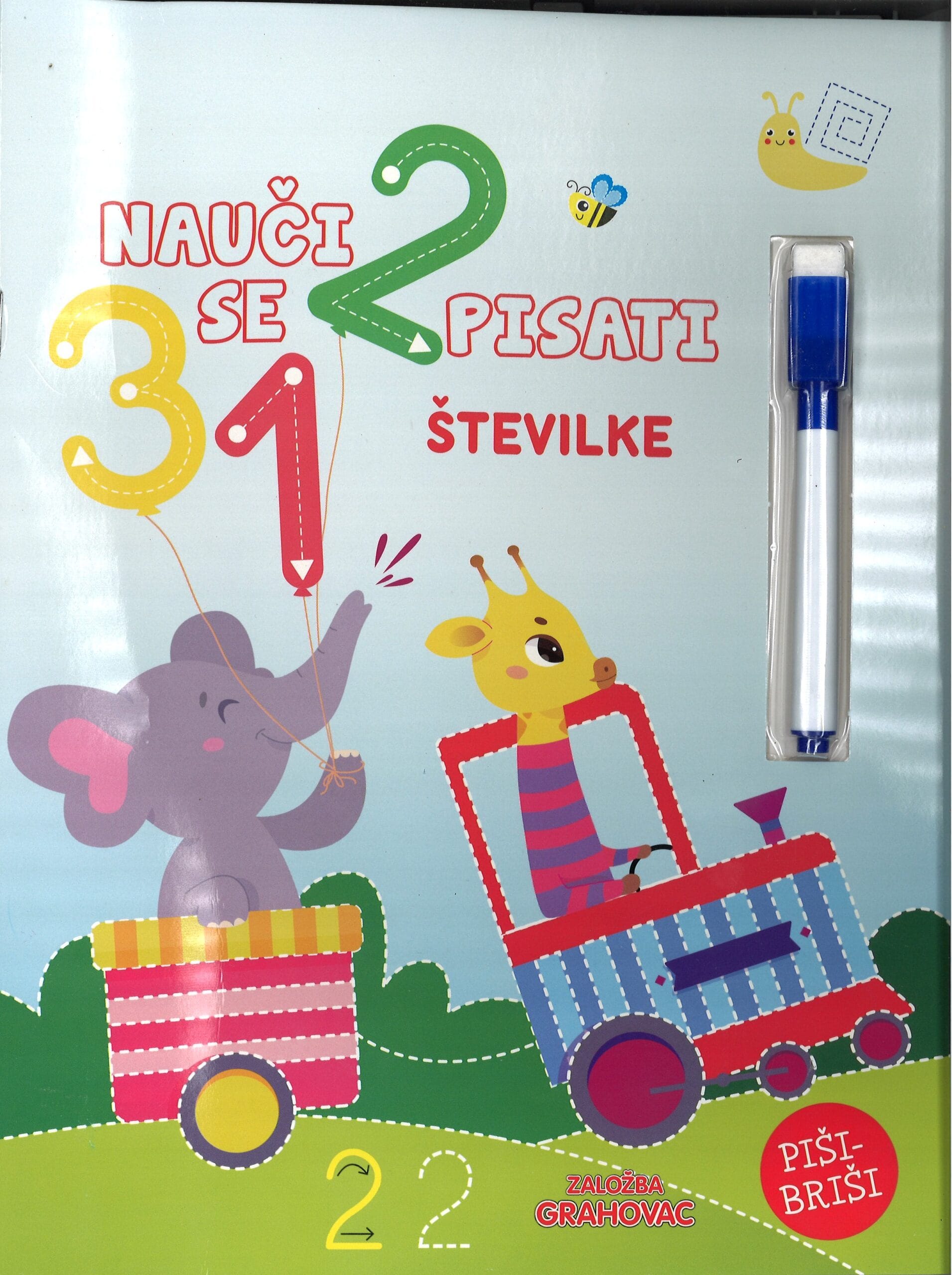 Nauči se pisati številke