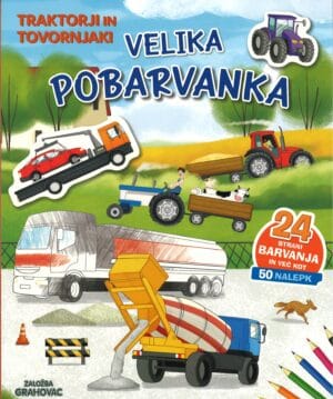 Velika pobarvanka, Traktorji in tovornjaki