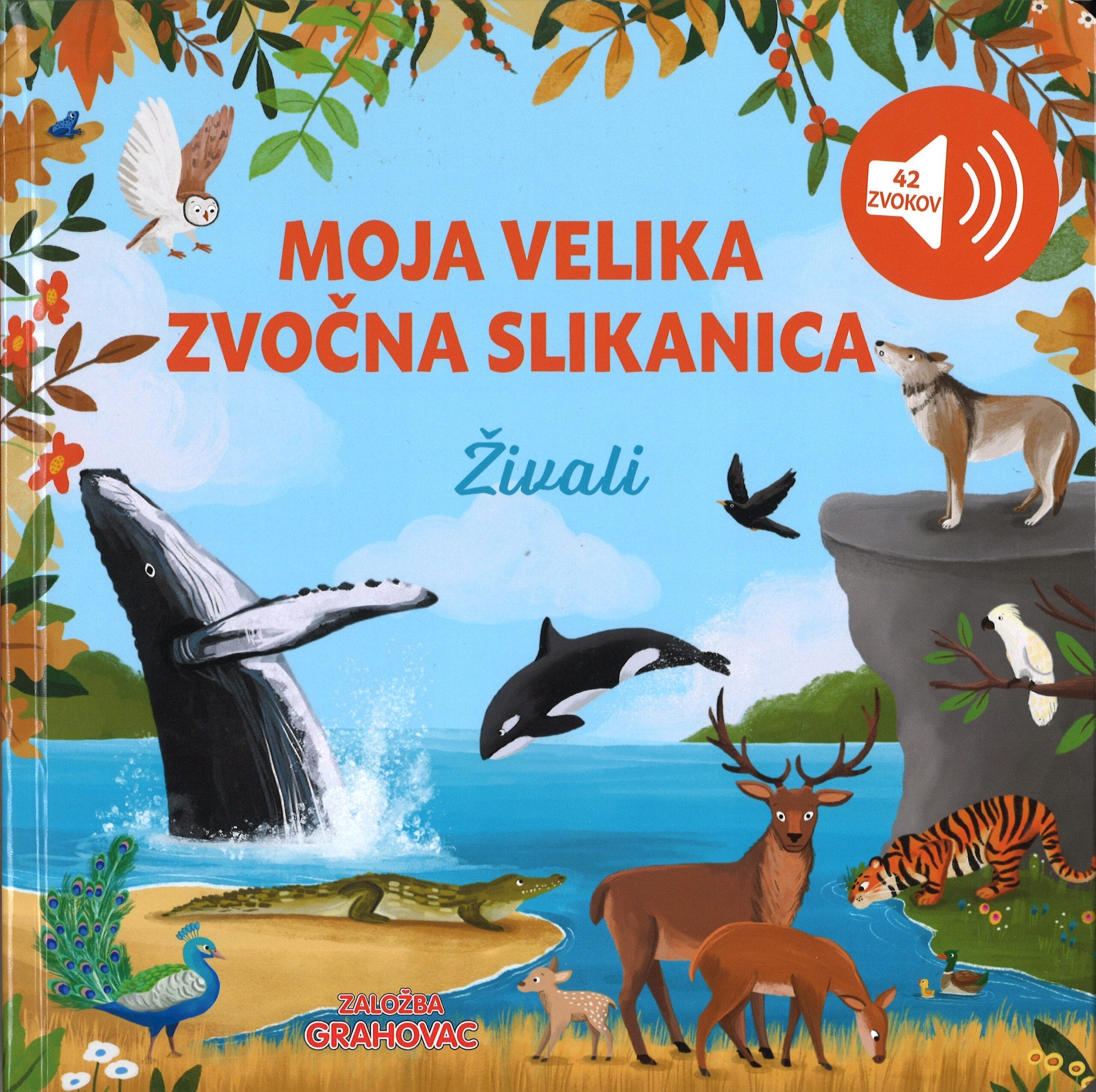 Moja velika zvočna slikanica, Živali